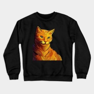 Ginger Cat Crewneck Sweatshirt